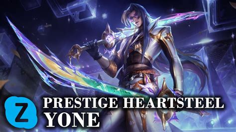 Prestige HEARTSTEEL Yone. In-game data provided by CommunityDragon and the League of Legends Wiki. Skin Explorer was created under Riot Games' "Legal Jibber Jabber" policy using assets owned by Riot Games. Riot Games does not endorse or sponsor this project. Patch . 14.3.5565443+branch.main.content.beta